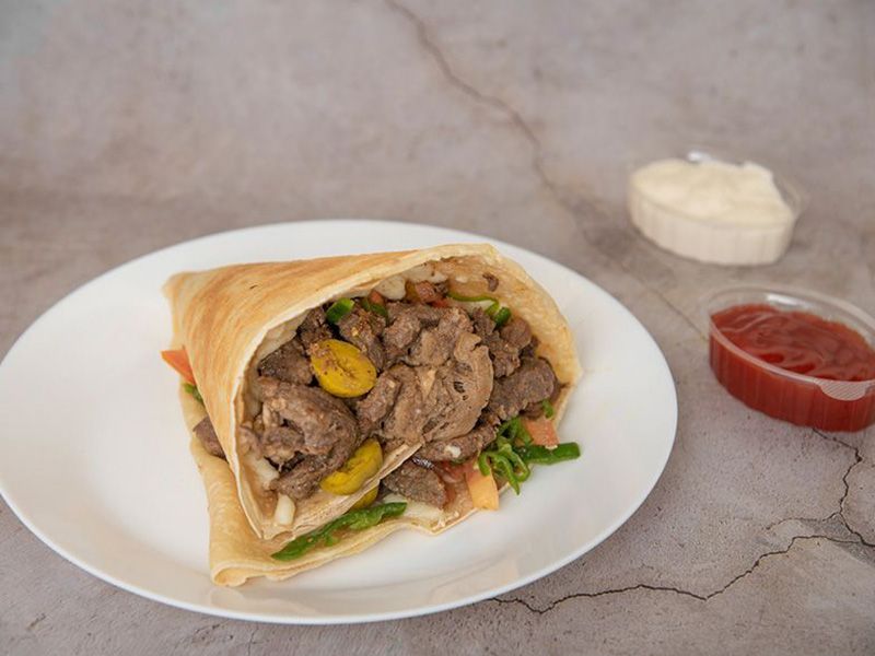Meat Shawarma Crepe