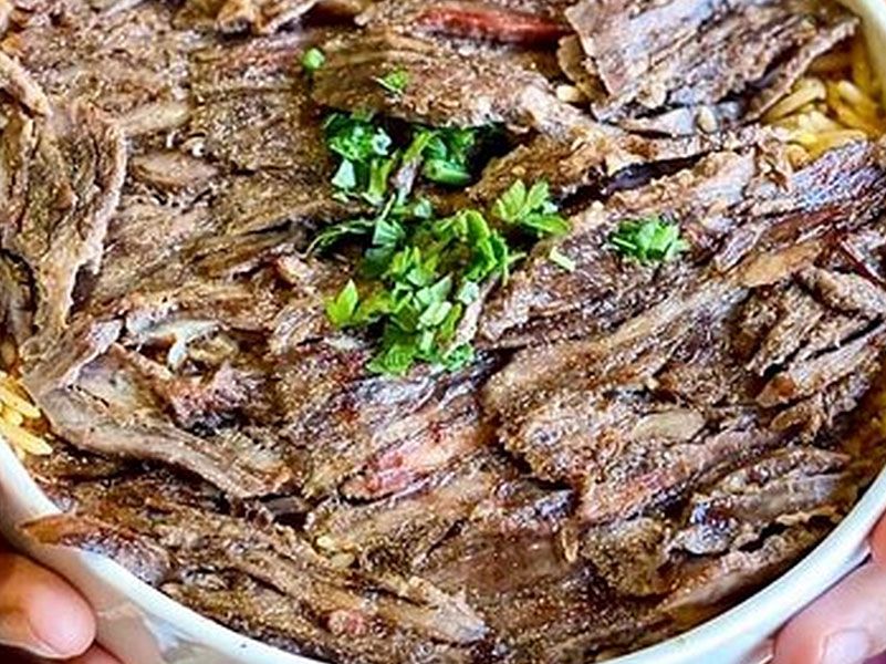 Meat Shawerma Fattah Large