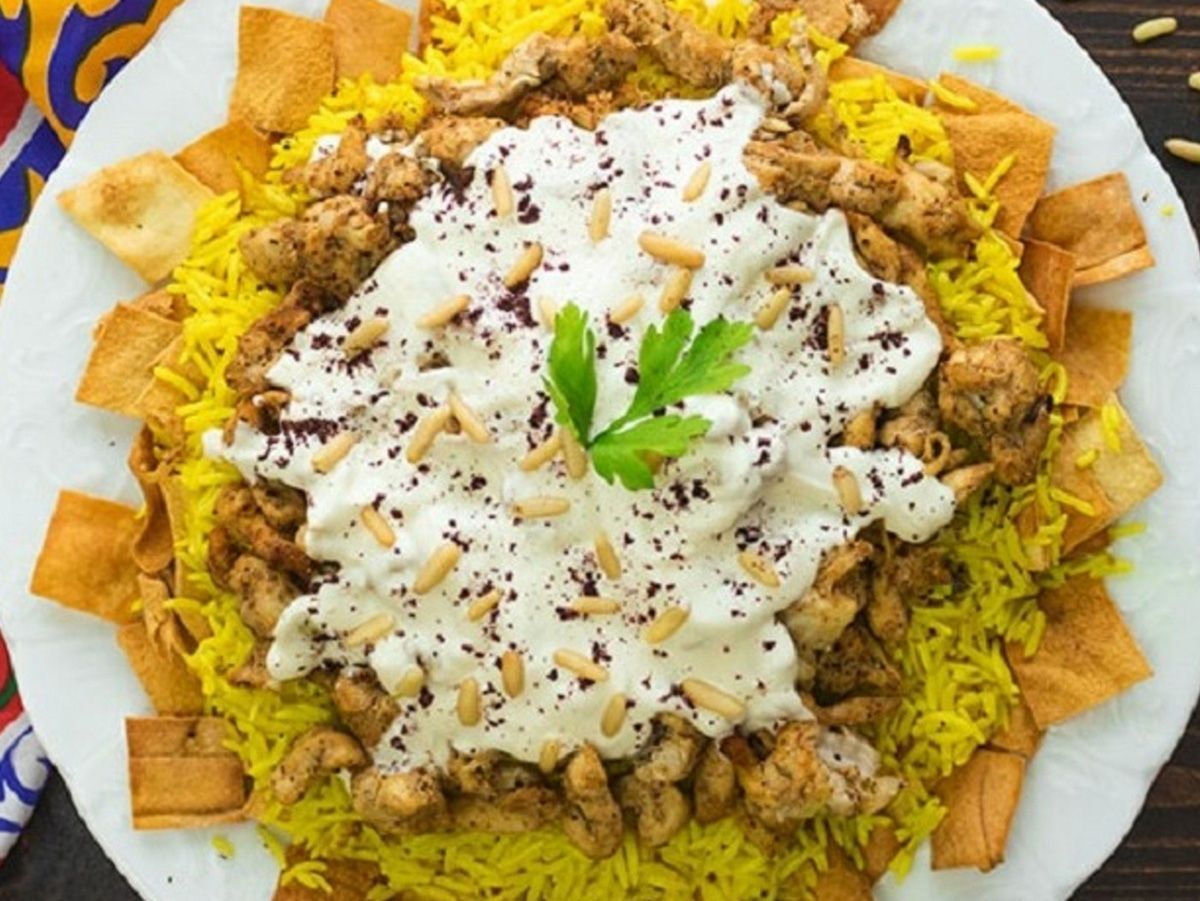 Medium Chicken Shawarma Fattah