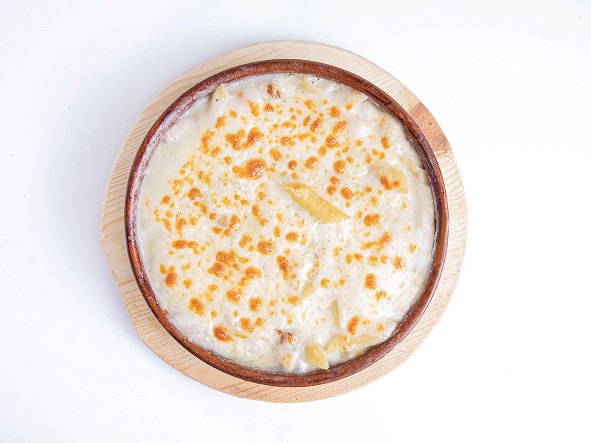 Melted Cheese Crispy Chicken Pan