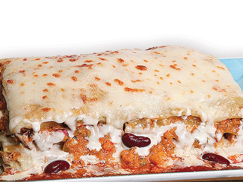 Mexican Chicken Lasagna