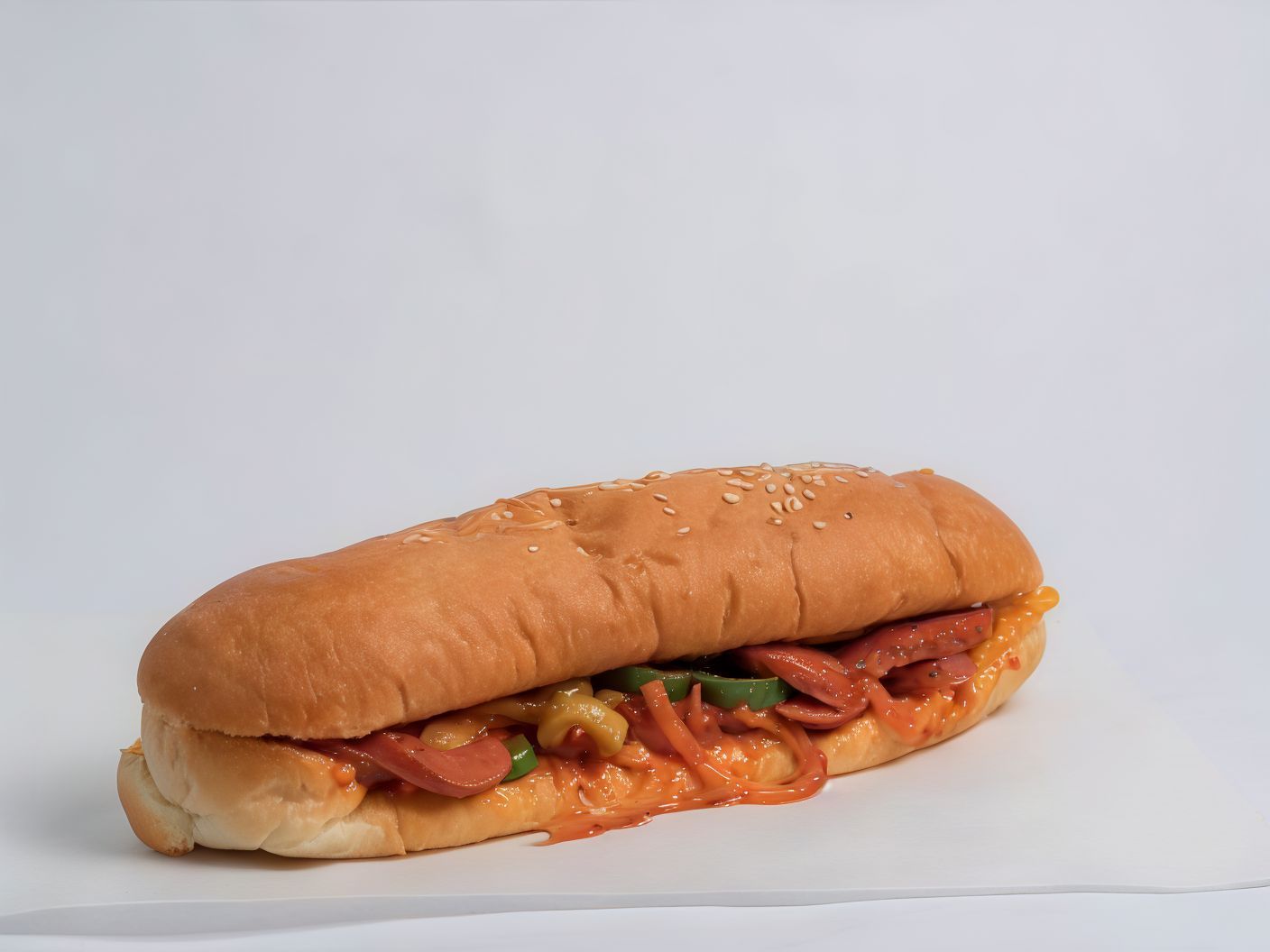 Mexican Hot Dog Sandwich