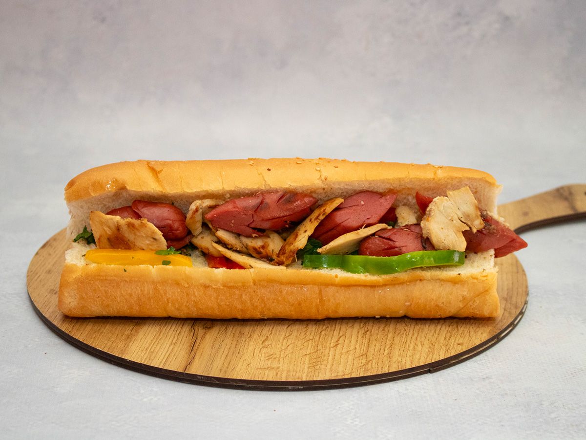 Mexicano Hot Dog Sandwich