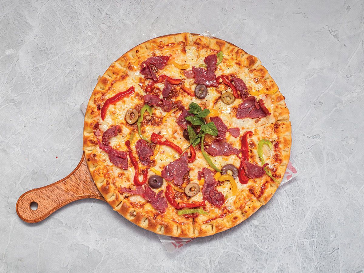 Pastrami Pizza