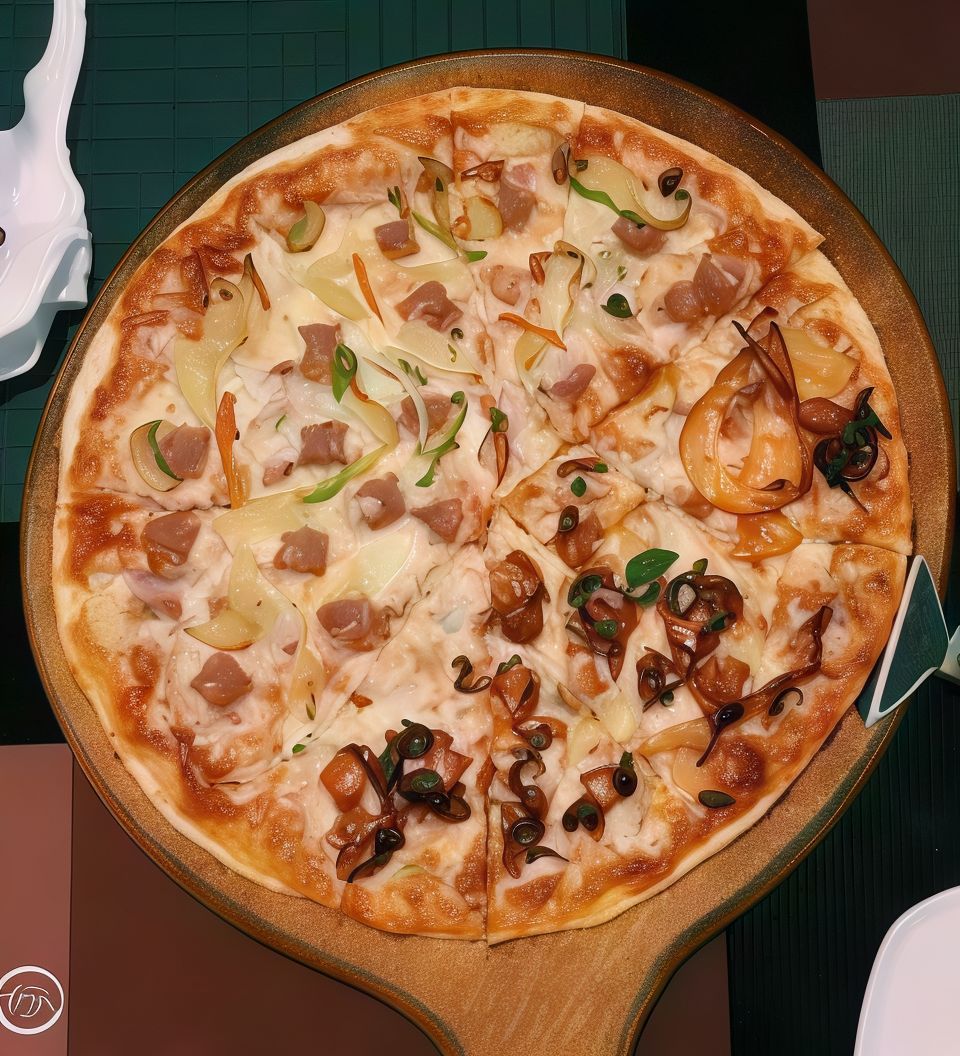 Tuna Oriental Pizza