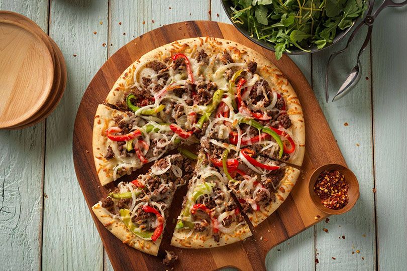 Minced Meat Pizza