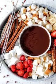 Mini Chocolate Fondue