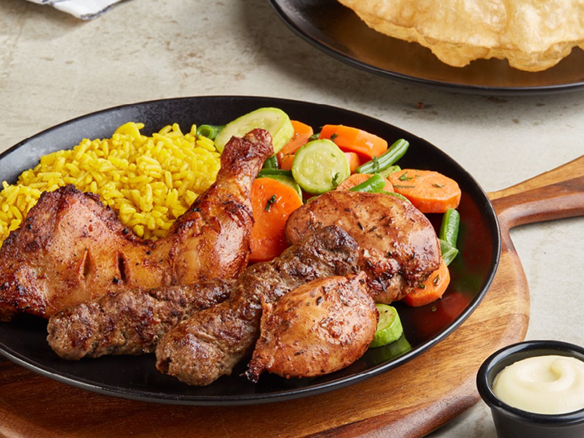 Mixed Grill With 2 Sides