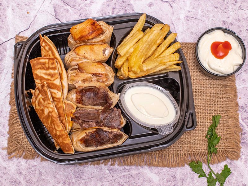 Mix Arabian Shawerma Sandwich