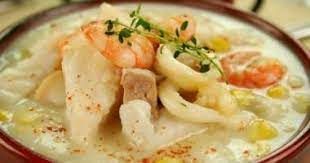 Mix Soup With White Sauce