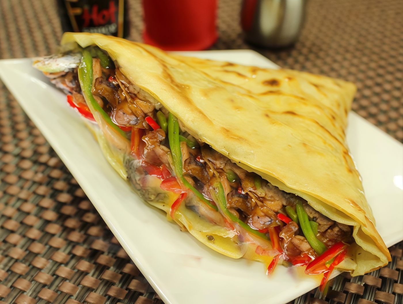 Mixed Meat Crepe