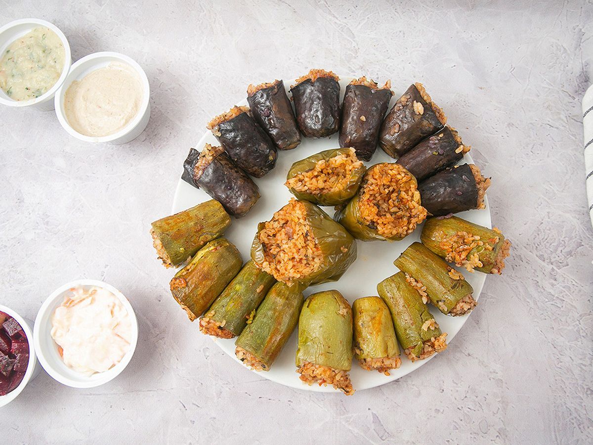 Mahshi vegetables dish