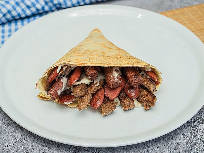 Mixed Meat Crepe