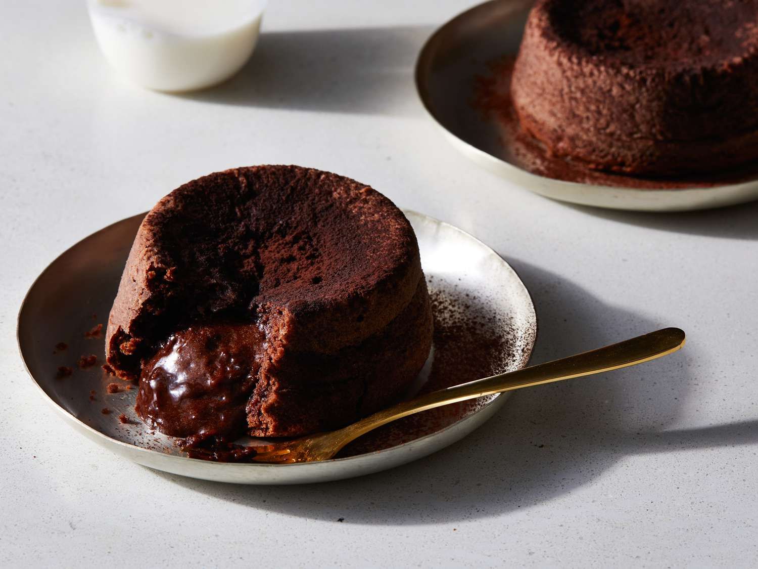 Molten Dark Chocolate Cake