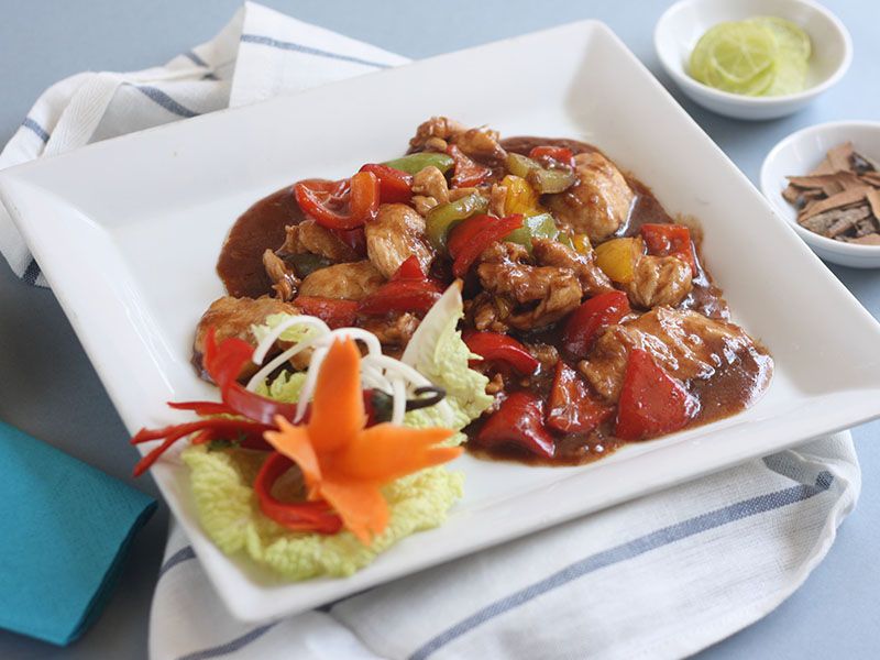 Mongolian Chicken Platter