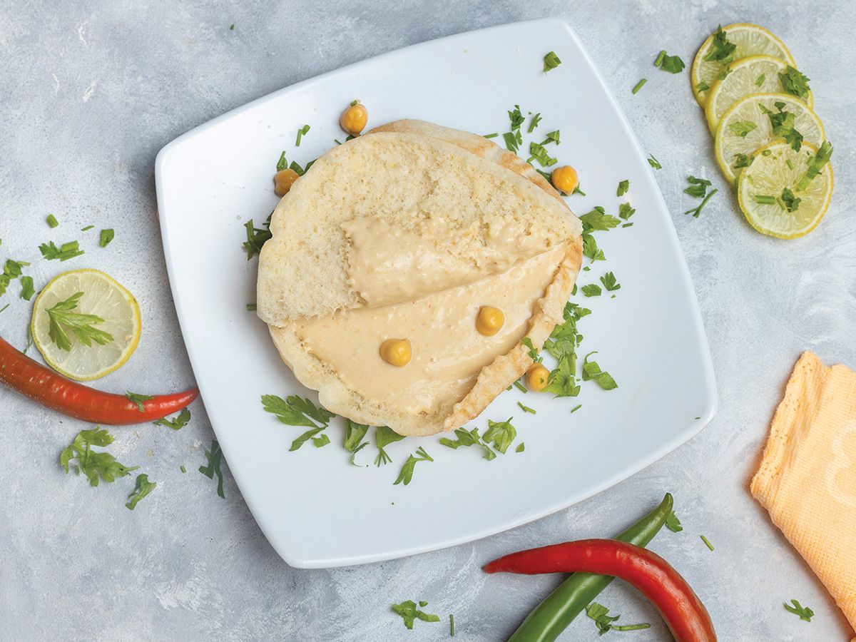 Baba Ghanoug Sandwich