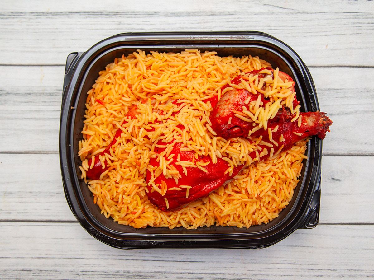 Half Chicken Kabsa