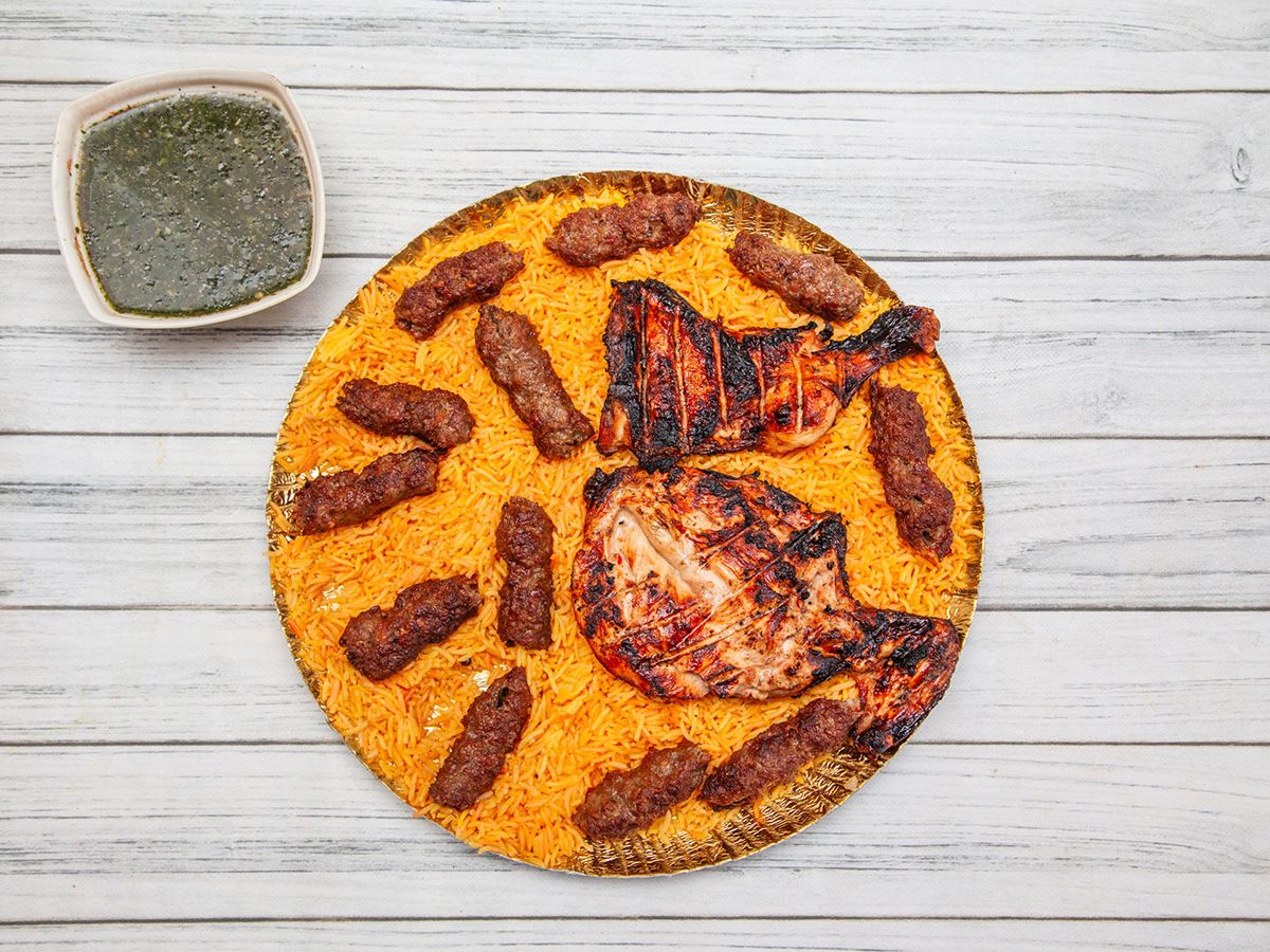 Half Grilled Chicken And Half Kilo Kofta