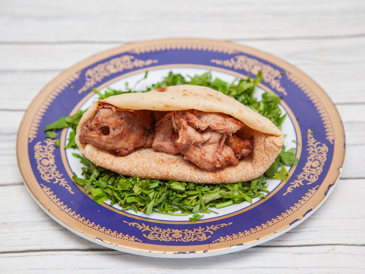 Lamb Kebab Sandwich