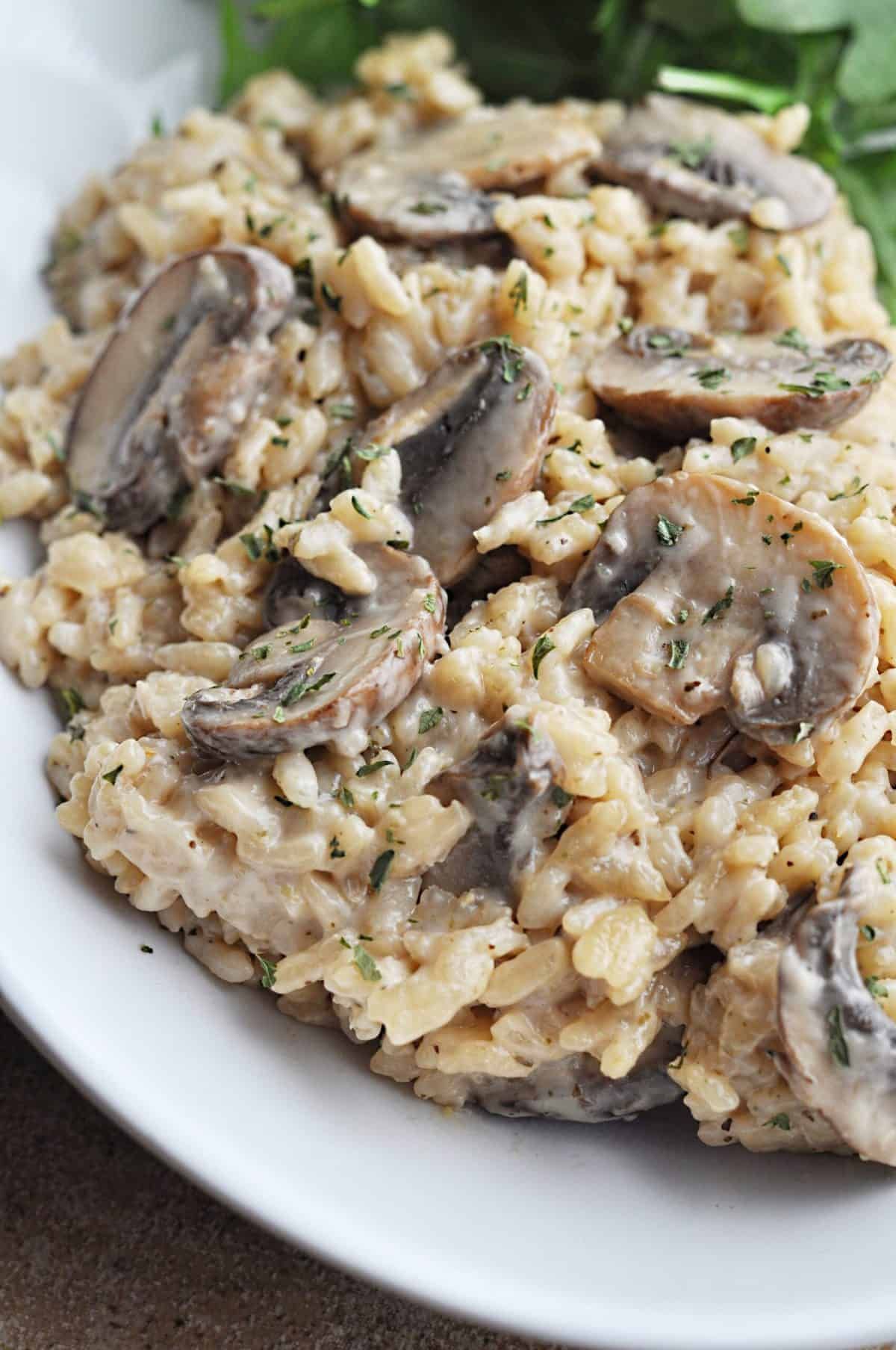Mushroom Risotto