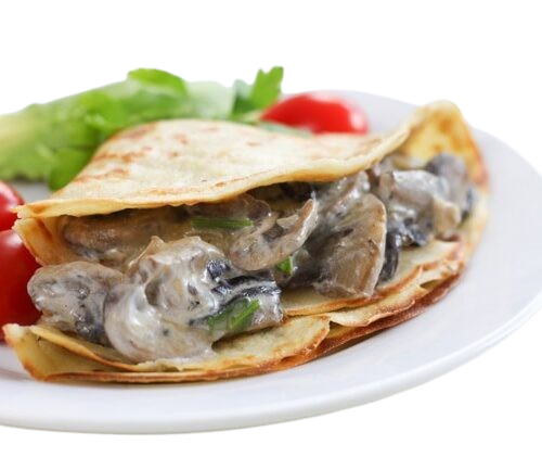 Mushroom Crepe