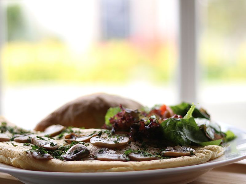 Omelette with Mushroom