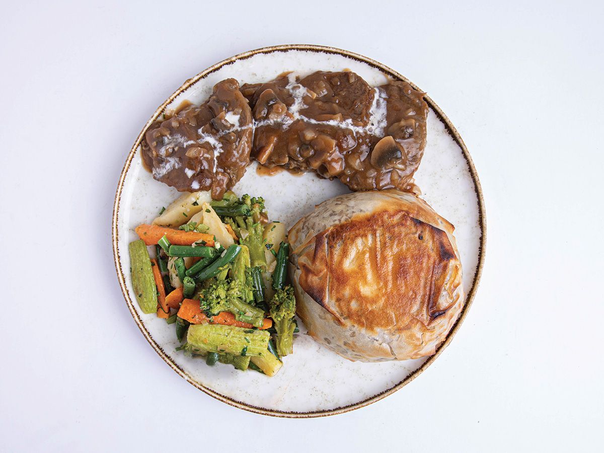 Mushroom Beef Slices