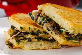 Grilled Cheese Mushrrom Toast Sandwitch