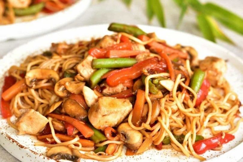 Chicken Sweet & Sour Noodles