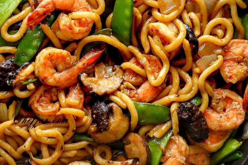 Udon Shrimp Noodles