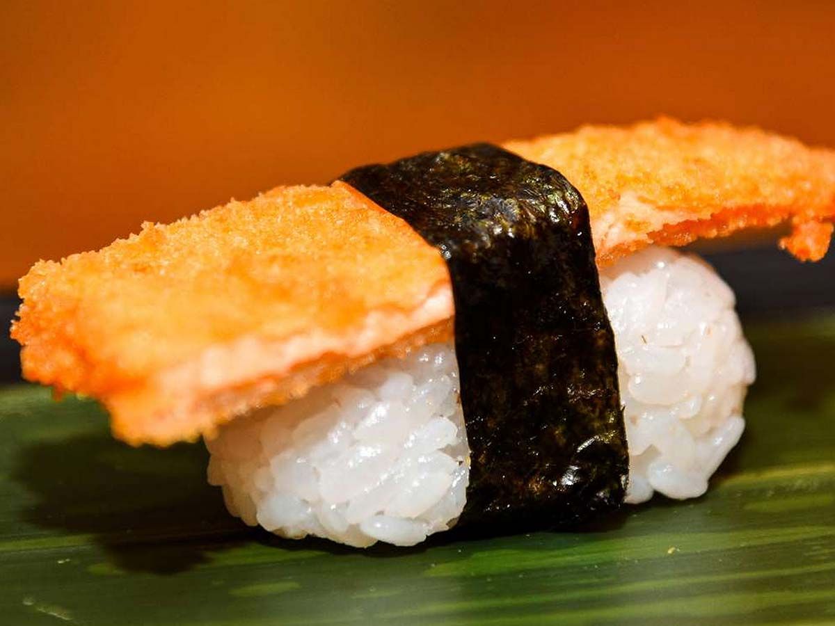 Nigiri Crab Tempura