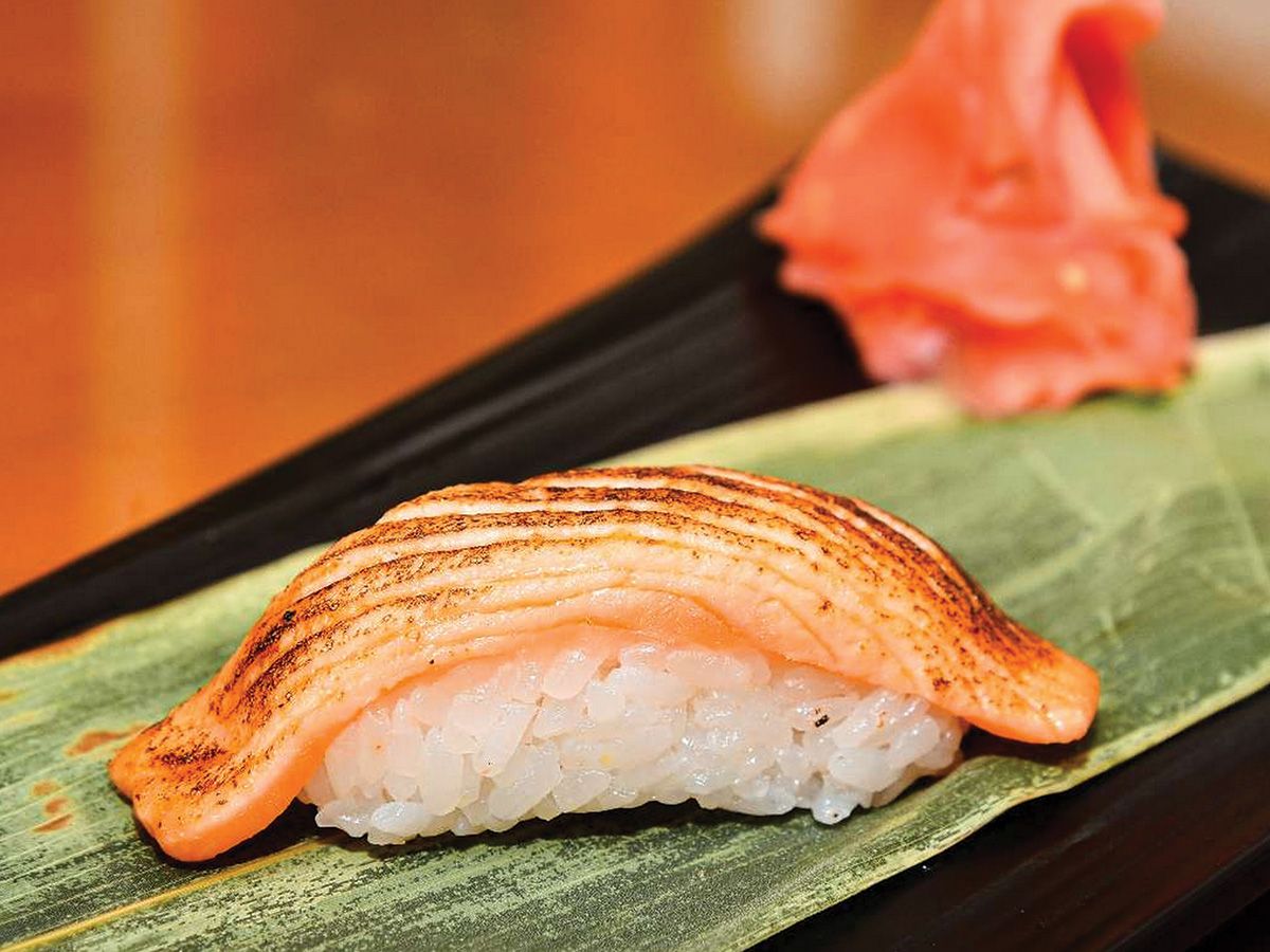 Nigiri Salmon Katsu