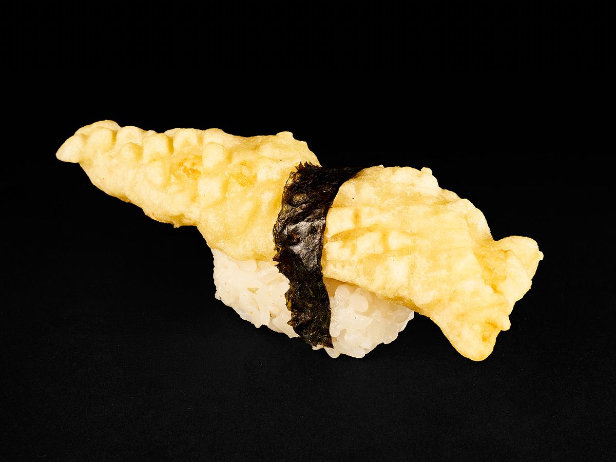 Salmon Tempura Nigiri