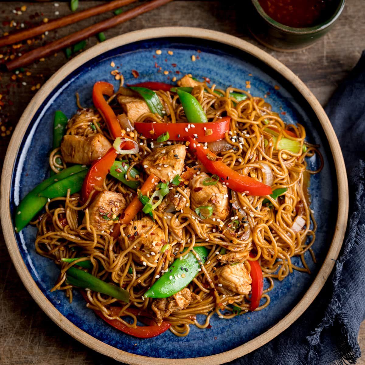 Glass Noodles With Chicken