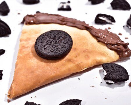 Nutella Chocolate with Oreo Crepe
