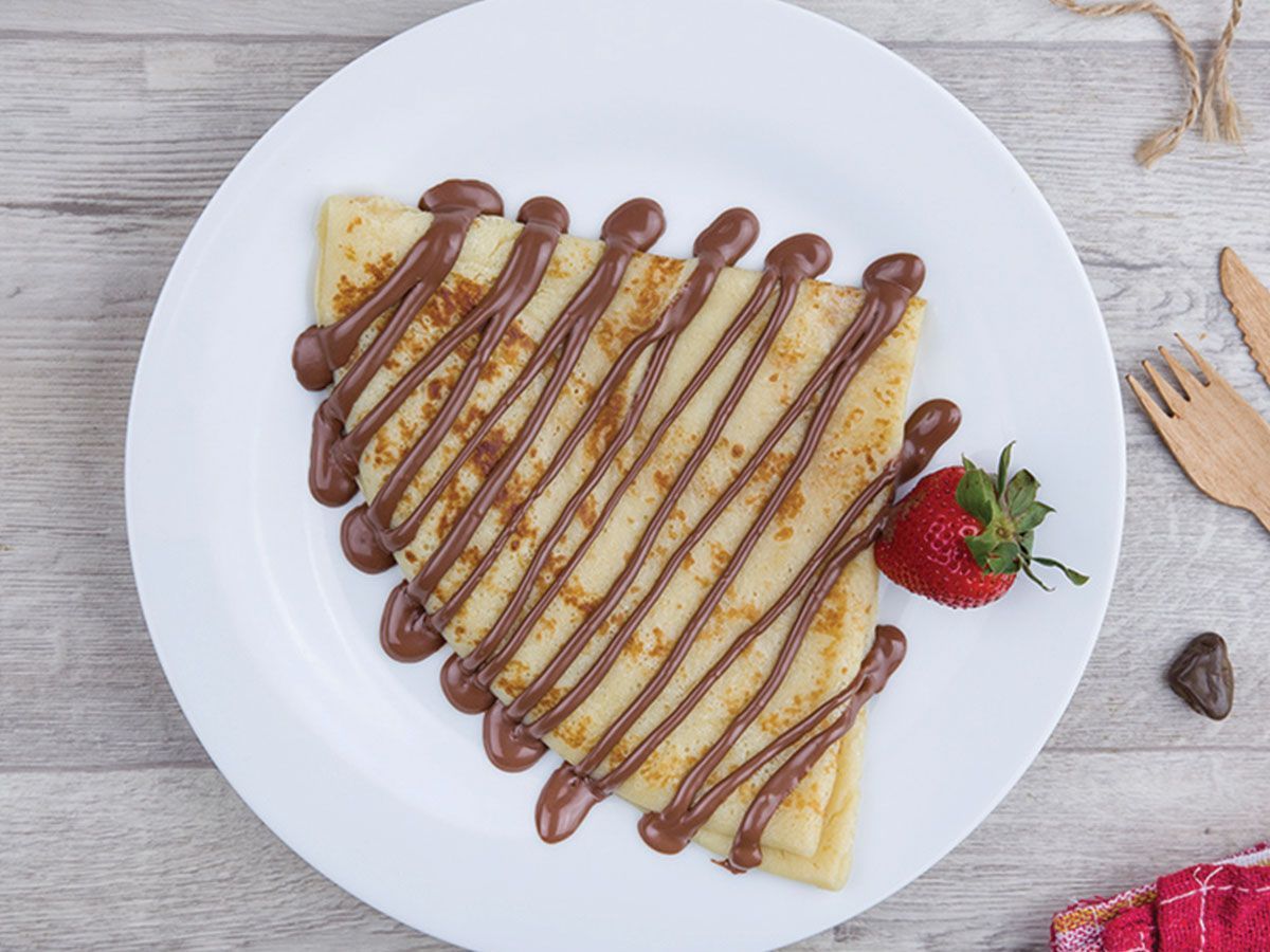 Plain Nutella crepe