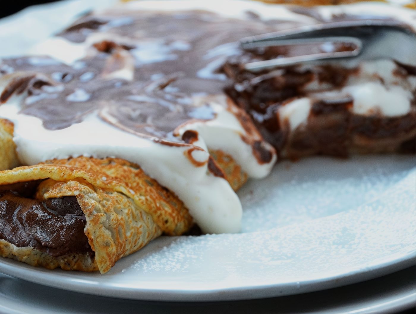 Nutella Oreo Crepe