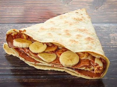 Nutella Chocolate with Banana Crepe