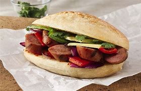 Mexican Sausage Sandwich