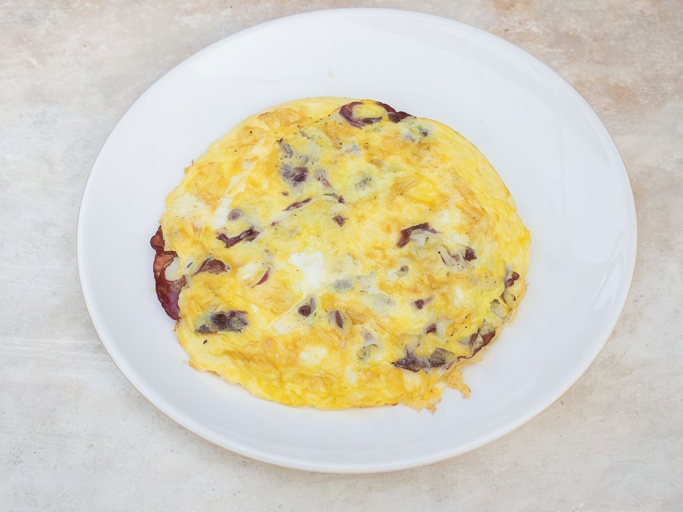 Eggs With Basterma Omelette or Fried