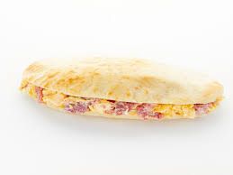 Pastrami Kiri Omelette Sandwich