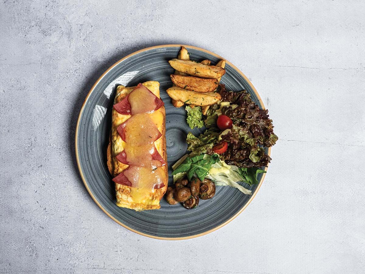 Omelette With Pastrama
