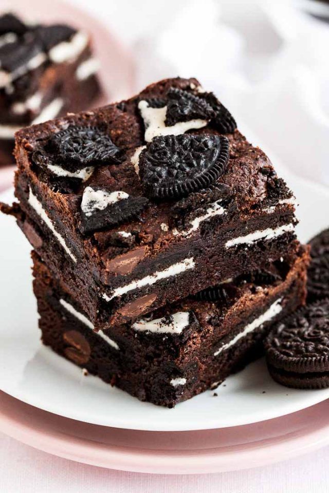 Brownies Nutella And Oreo