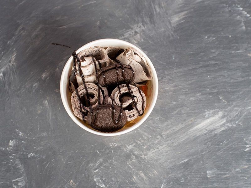 Oreo Ice Cream Roll