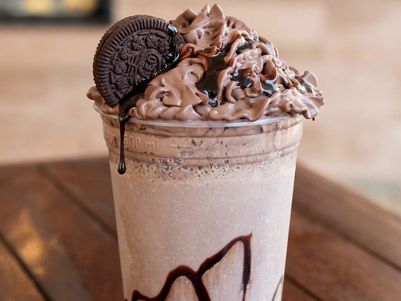 Oreo With Nutella Chocolate Frappe