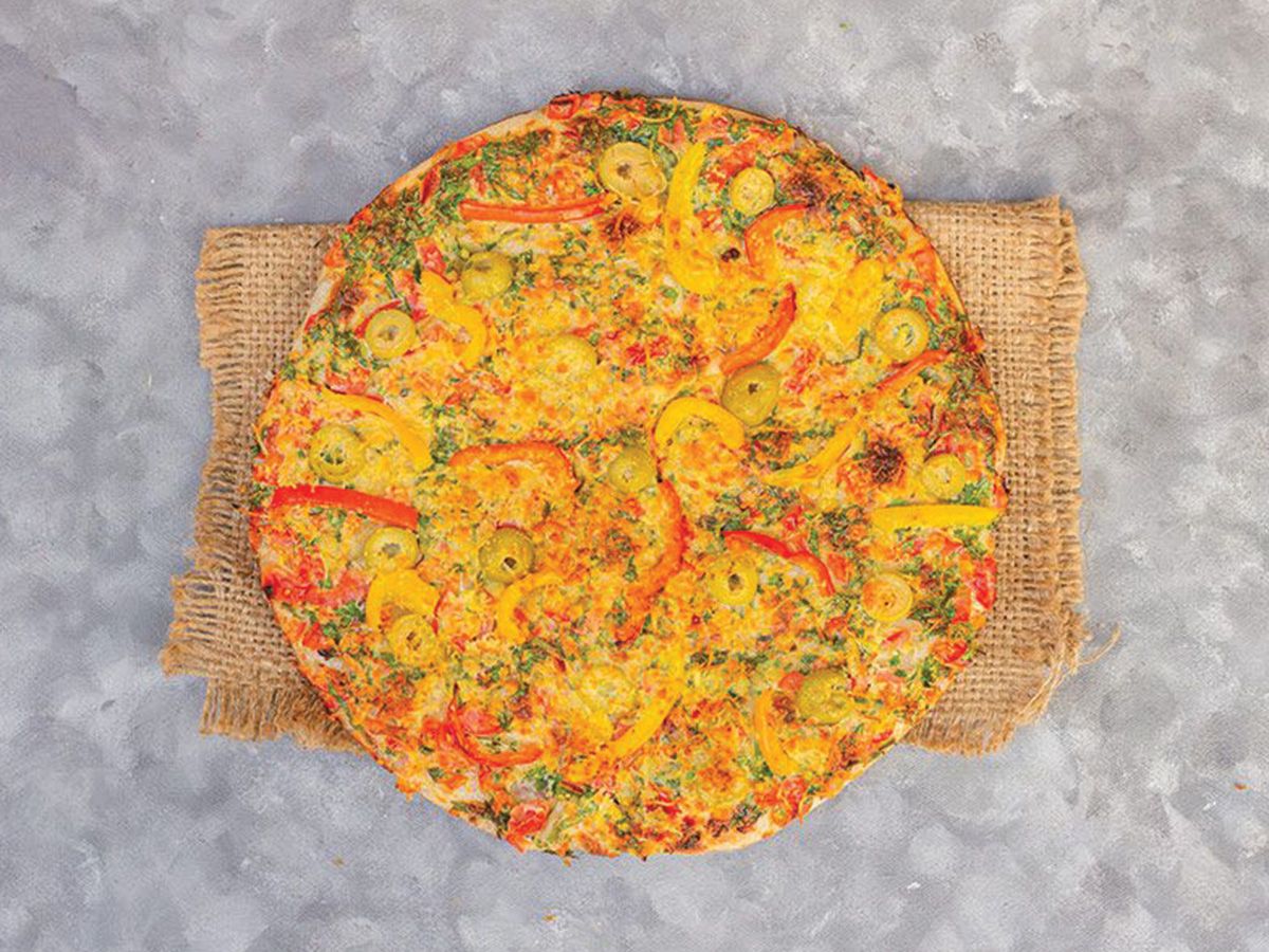 Oriental Pizza Mixed Chicken