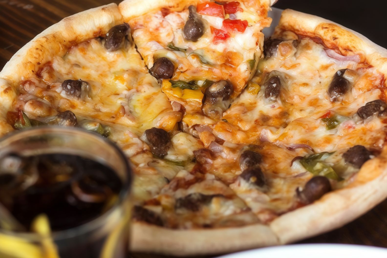 Oriental Sausage Oriental Pizza