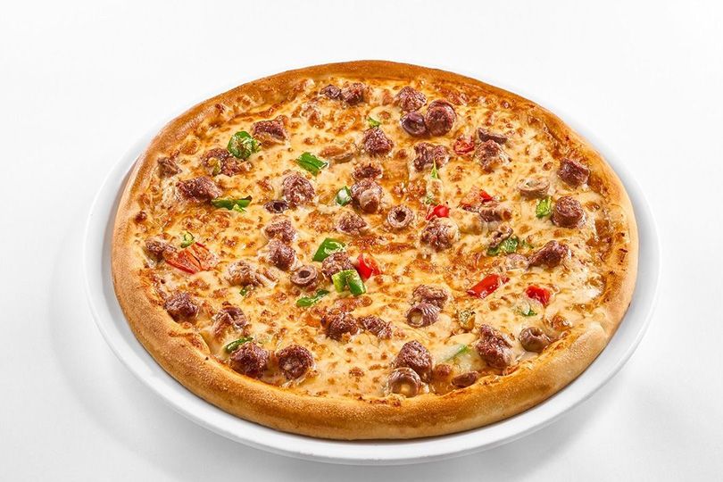 Medium Oriental Sausage Pizza