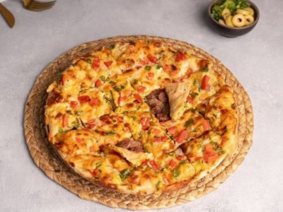 Oriental Sausage Pizza