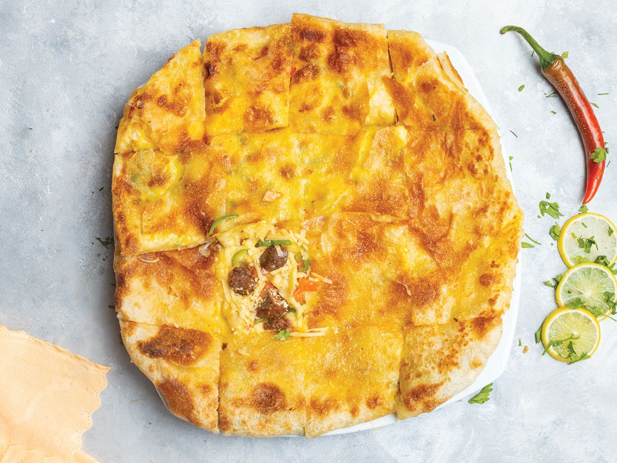 Sausage and cheese pie